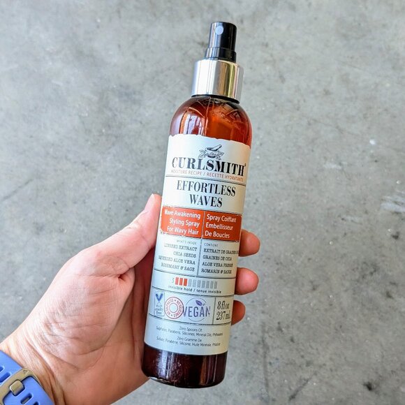 Curlsmith Effortless Waves Wave Enhancing Styling Spray 8 fl oz bottle - Picture 1 of 10